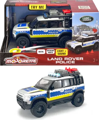 Zdjęcie produktu dla Majorette G.s.rover Policja 12,5Cm 371-2000
