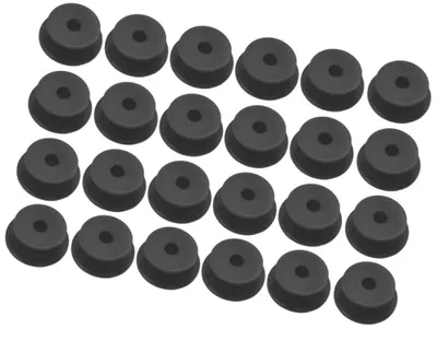 Produktbild von 24 Stück - Rundknopf Ø 24/30 mm für 6 - 8 mm Seil Expanderseil - Planenknopf