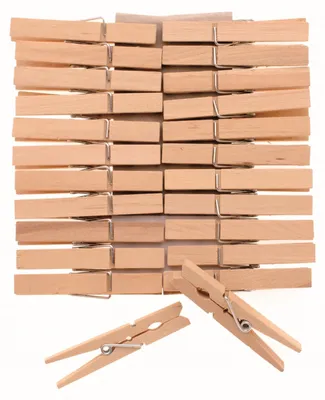 Produktbild von Wäscheklammern Holz 72 mm 24St