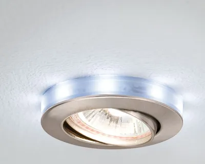 Immagine prodotto di Set di luci da incasso a stella orientabili w.LED star ring RGB 3x20W 230/12V GU5,3 2W ferro, lucido.