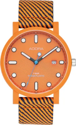 Produktbild von Adora OC2001 1-206040-001 Damen Uhr Quarz Kunststoff Nylon 5Bar