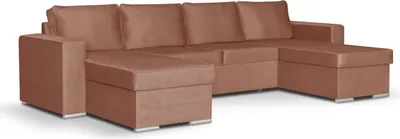 Produktbild von U-Ecksofa mit Schlaffunktion PANORAMIX-U - Orange