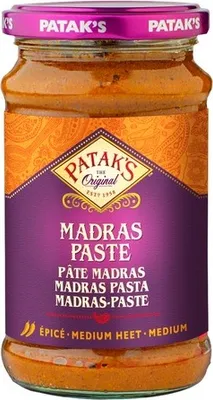 Produktbild von Pataks- Madras Paste 283 gr Paste Soße Scharf