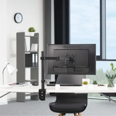 Zdjęcie produktu dla HAMA Uchwyt do monitora Work Out Single XL, czarny
