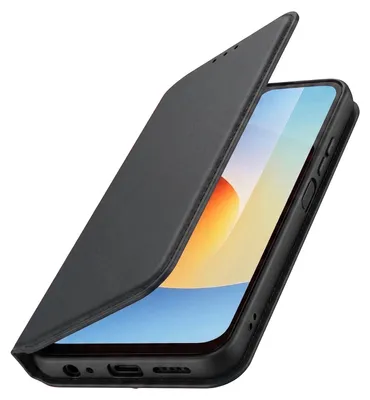Produktbild von Avizar, Hülle für Xiaomi Redmi A7 Pro Brieftasche mit Videoständer, Schwarz