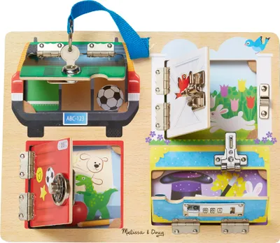 Obrázek produktu pro Tabule Melissa & Doug se zámky a západkami