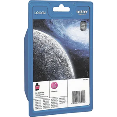 Produktbild von Brother LC-900M, Magenta, Tinte auf Pigmentbasis, 1 Stück(e)