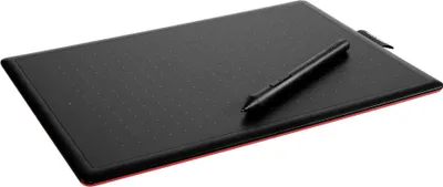 Productafbeelding van Wacom Grafiktablet One van Wacom, 2048 drukniveaus - Stift - Compatibel met Mac en PC