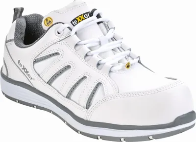 Produktbild von teXXor® S3-ESD-Sicherheitshalbschuhe AVIGNON 44, weiß/grau