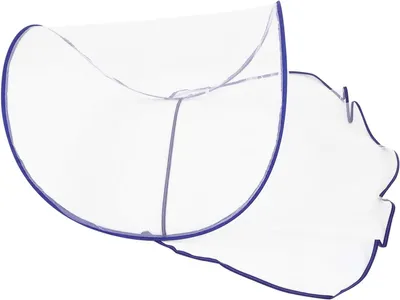 Obrázek produktu pro Klambon – Postelová síť proti hmyzu – Ochrana proti hmyzu – Jemná, prodyšná síť – 70 x 79,5 cm – Modrá