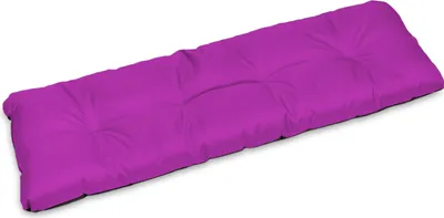 Produktbild von Sitzkissen Bankkissen Bankauflage für Gartenbank - 120x38 cm - Outdoor und Indoor - rosa