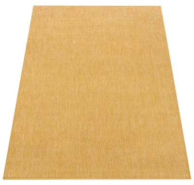 Produktbild von Paco Home In- & Outdoor Teppich Flachgewebe einfarbig modern wetterfest für Terrasse Küche 200 cm quadrat