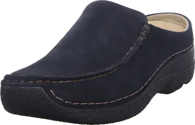 Produktbild von Wolky Seamy-Slide Clog, Oiled nubuck, blue, 0625016-800 40