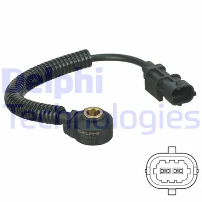 Produktbild von DELPHI Klopfsensor AS10226 für HYUNDAI i10 (PA)