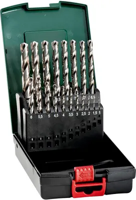 Produktbild von Metabo HSS-G-Bohrerkassette 19-teilig