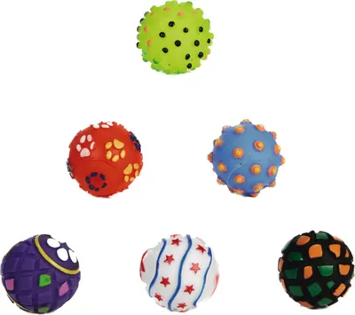 Immagine prodotto di Beeztees 1 pz. Palla giocattolo per cani Alix colori assortiti 5 cm