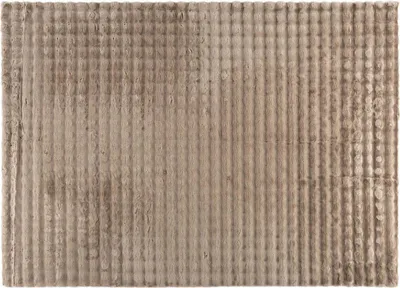 Image de FURNLUX Tapis de salon Novis Beige 200cm / Couleur principale : Beige / Dimensions : 200 x 290 x 3 cm