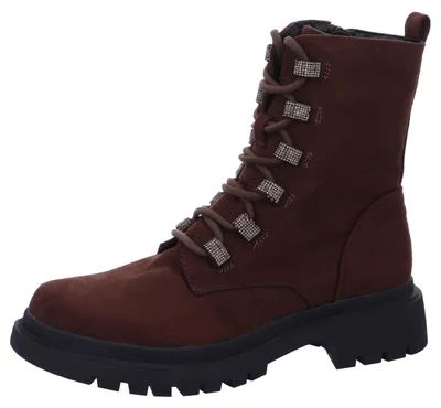 Image de Bottes à lacets La Strada Femme 32313432333130 Marron 38 UE