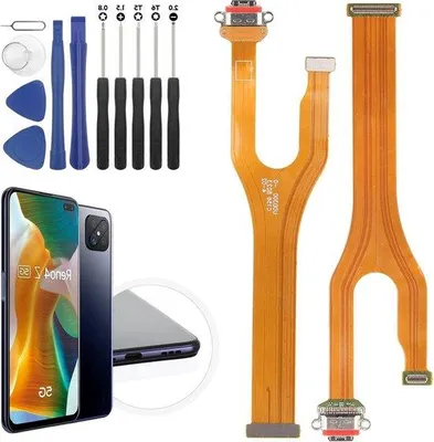 Produktbild von Oplaadadapter für Smartphones 5G USB-Dock mit Flexibler Kabel für Gereedschaften.