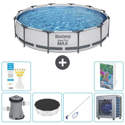 Produktbild von Bestway Steel Pro MAX Rund - 366x76 cm - 7-teilig  S283