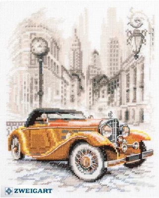 Produktbild von Magic Needle Zweigart Edition Kreuzstich Set "Retro-Stil. New York ", Zählmuster, 16x20cm