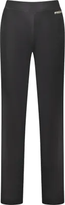 Produktbild von Damen Leggings mit weitem Bein und elastischem Bund – Schwarz