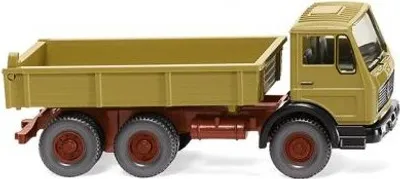 Produktbild von Wiking LKW MB NG Flachpritschenkipper currygelb 042406