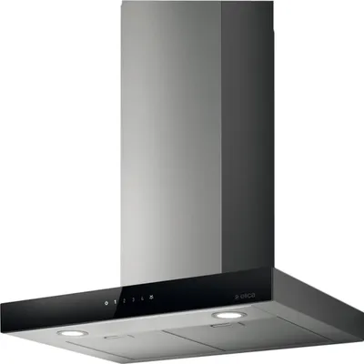 Produktbild von Geneigte dekohaube 60cm 581m3/h schwarz Elica PRF0104625A