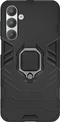 Produktbild von Avizar, Hülle für Samsung Galaxy A16 mit Ringhalter stoßfest, Schwarz