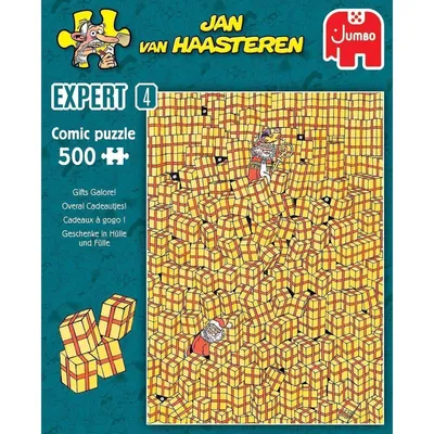 Produktbild von Jan van Haasteren Expert - Geschenke in Hülle und Fülle - 500 Teile