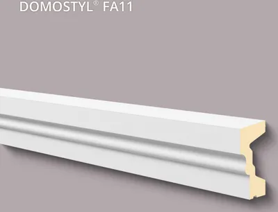 Produktbild von NMC | Fensterbank "Lüdenscheid" | FA11 DOMOSTYL | Polyurethan | 70 x 140 x 2000 mm | Grau | Fassade