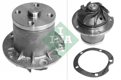 Produktbild von INA 538 0201 10 Kühlmittelpumpe Wasserpumpe passend für MERCEDES-BENZ /8 (W115) Limousine S-Klasse Limousine (W108, W109) /8 (W114) Coupe /8 Limousine