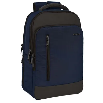 Produktbild von Laptop- und Tablet-Rucksack mit USB-Anschluss Safta Business Dunkelblau (29 x 44 x 15 cm)