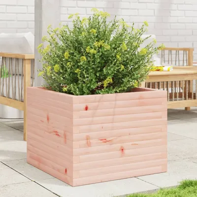 Image de Maison Exclusive - Bac à plantes 60 x 60 x 46 cm en bois massif de douglas