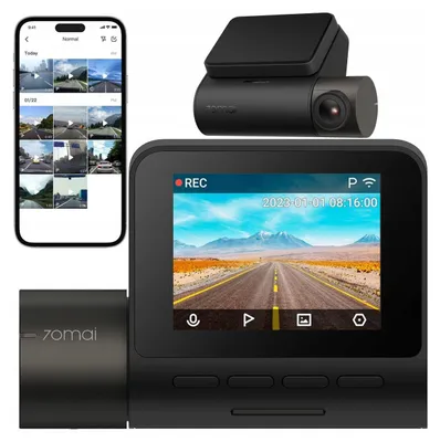 Zdjęcie produktu dla 70mai A200, Full HD, 1920 x 1080 px, 130°, 60 fps, 130°, Czarny