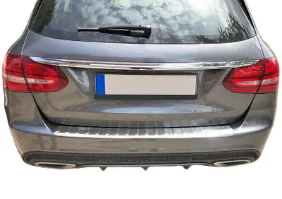 Obrázek produktu pro Matná ochrana nárazníku z nerezové oceli pro MERCEDES C-KLASSE, S205 T-MODEL | od 2014-