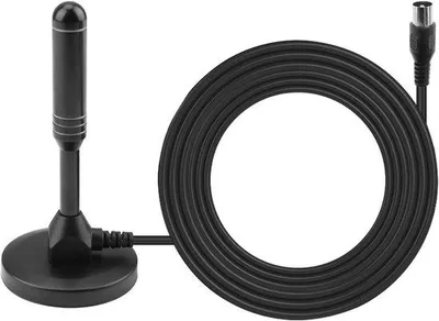Immagine prodotto di Antenna digitale per interni ed esterni, sintonizzatore USB, DVB-T, magnetica