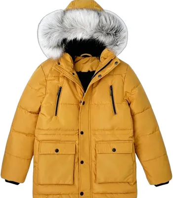 Productafbeelding van Currero Winterjas Jongens Geel 9Y