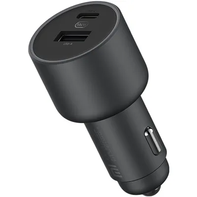 Produktbild von Xiaomi Zubehör Auto Ladegerät Xiaomi CC07ZM 100W 5A USB-C USB-A schwarz