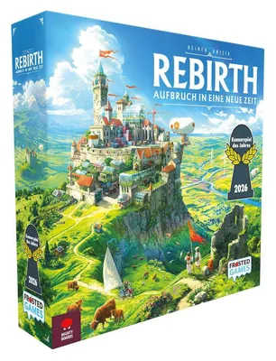 Produktbild von Rebirth – Strategisches Legespiel mit variablen Spielplänen