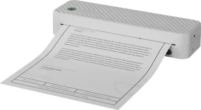 Image de INF Imprimante Thermique A4 Sans Encre - Portable 8 Pouces pour Documents Blanc