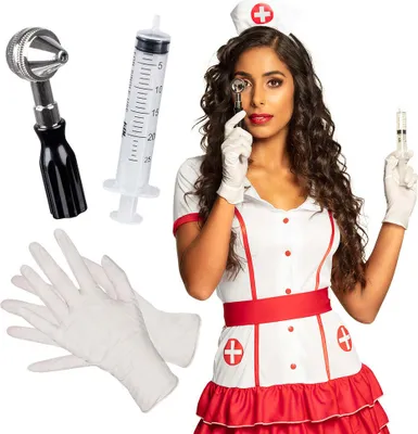 Produktbild von Krankenschwester Zubehör Set 3-teilig