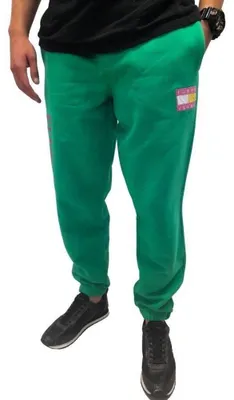 Obrázek produktu pro Tommy Hilfiger - Tréninkové kalhoty pro muže NA568 (M) (zelené)