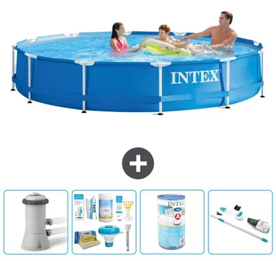 Immagine prodotto di Piscina fuori terra a struttura - 366x76 cm - 5 pezzi - Modello S31778