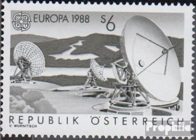 Produktbild von Briefmarken Österreich 1988 Mi 1922S (kompl.Ausg.) Schwarzdruck postfrisch Sondermarken