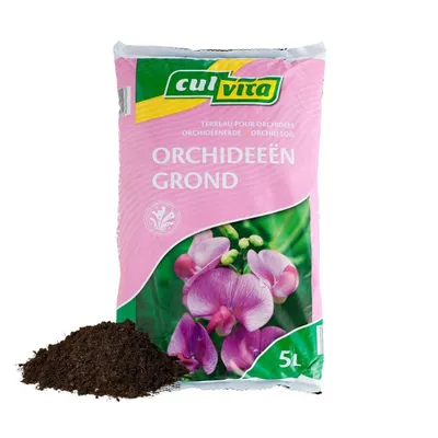 Produktbild von Culvita - Orchideenerde 5 Liter - Blumenerde für Orchideen