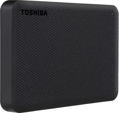 Produktbild von Toshiba Canvio Advance 4TB Externe Festplatte, schwarz Micro-USB-B 3.2 5Gbit/s