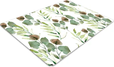 Obrázek produktu pro Podlahová ochranná podložka - Ochranná podložka pod stoličku - Podlahová podložka - 120x90 cm - Jesenné listy