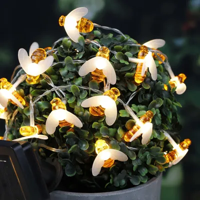 Produktbild von HI 70440 LED Solar Lichterkette mit 50 Bienen