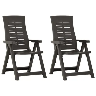 Zdjęcie produktu dla VidaXL 315831, Taras, Plastik, Antracyt, 50 cm, 45 cm, 65 cm